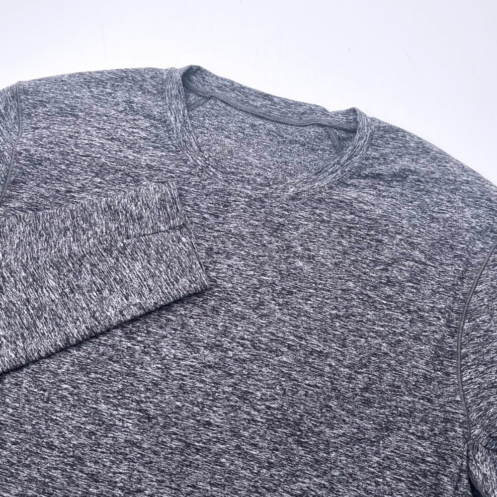 Lululemon Mens Metal Vent Tech Long Sleeve 2.0 Gray Running Workout Shirt Size L
